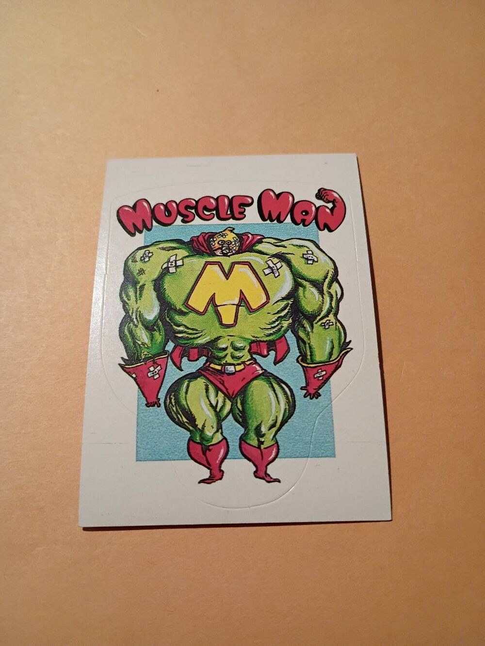 1983 General Mills Zero Heroes Trading Card Sticker Card Vintage #3